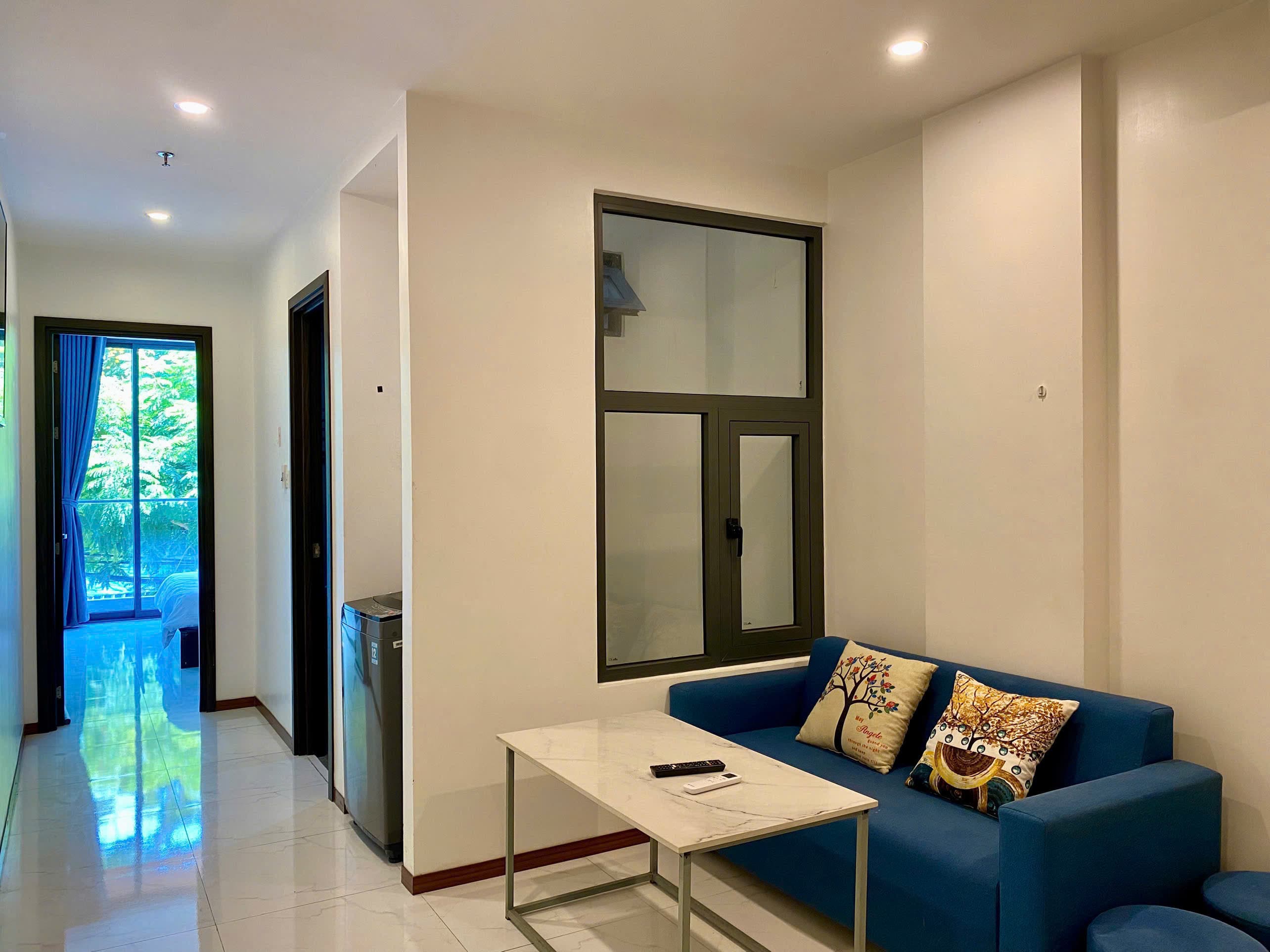 🏡 응우한선 1침실 아파트 임대 월세 매물 사진 2 |  |
