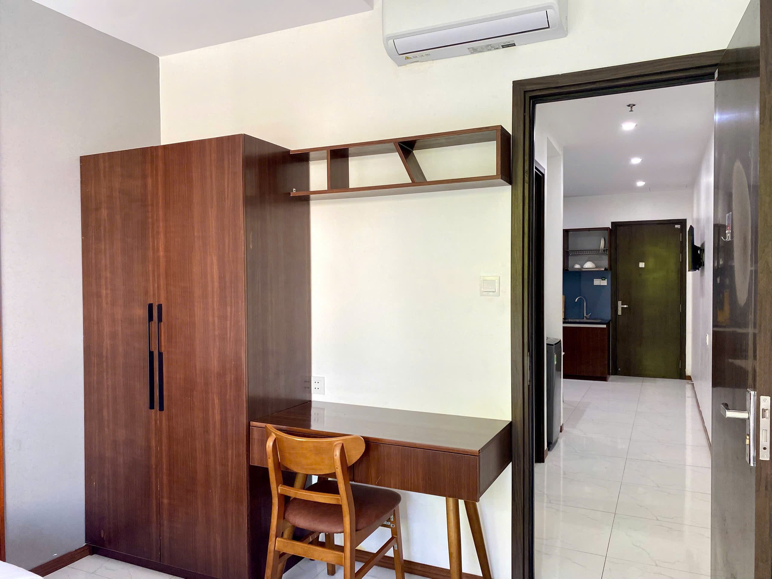 🏡 응우한선 1침실 아파트 임대 월세 매물 사진 3 |  |