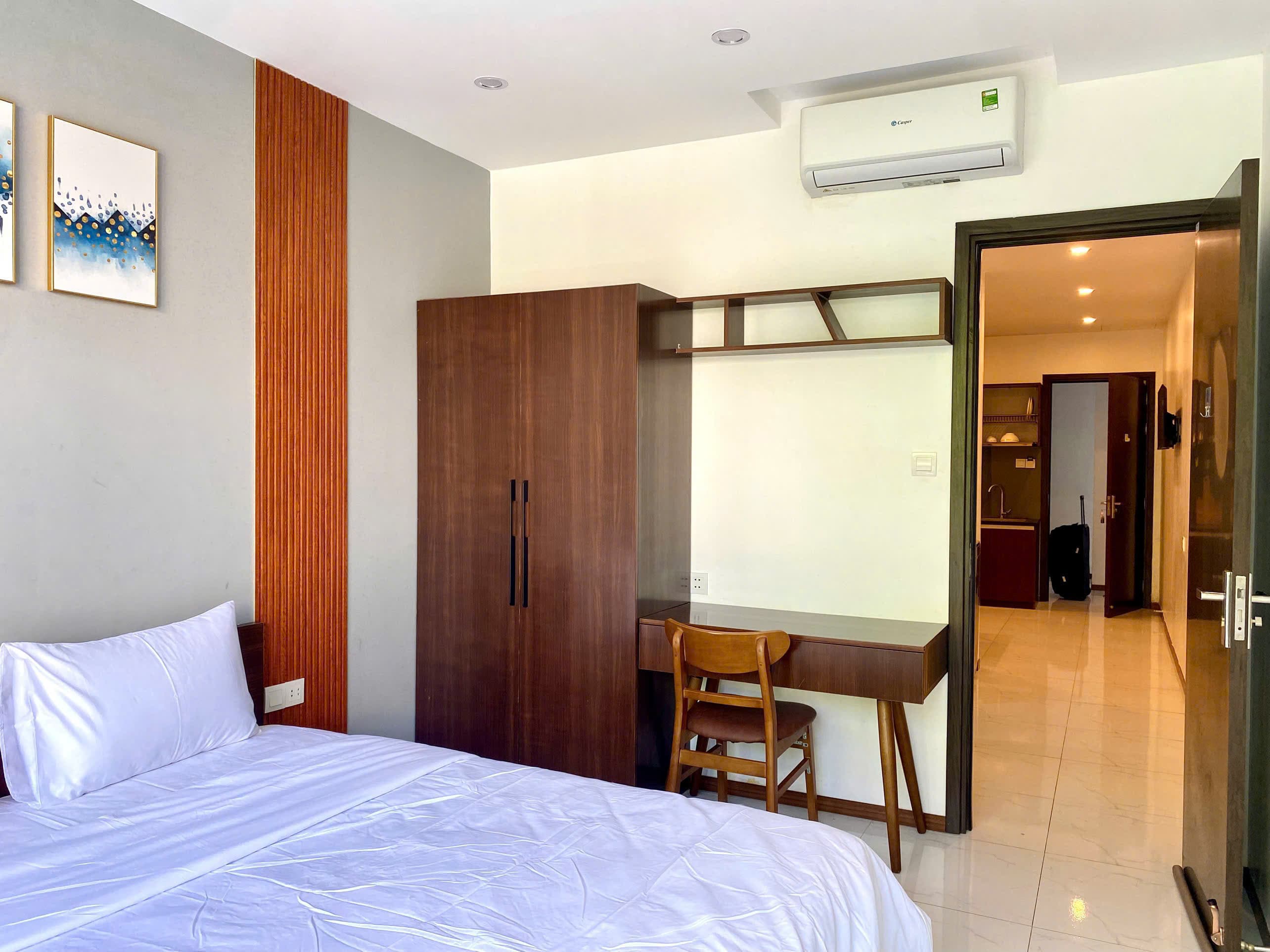 🏡 응우한선 1침실 아파트 임대 월세 매물 사진 4 |  |
