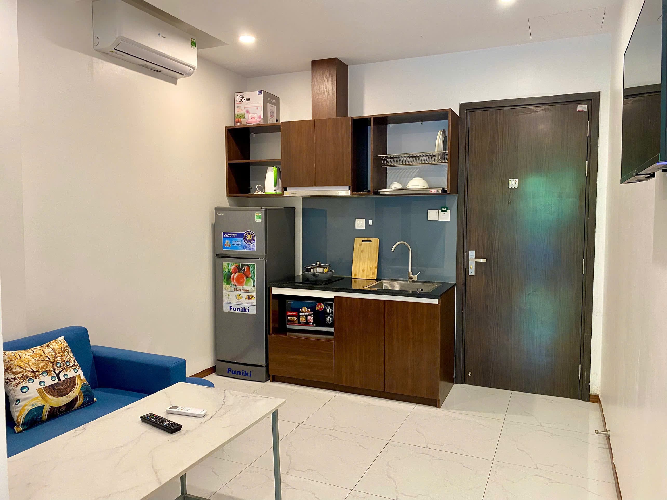 🏡 응우한선 1침실 아파트 임대 월세 매물 사진 5 |  |
