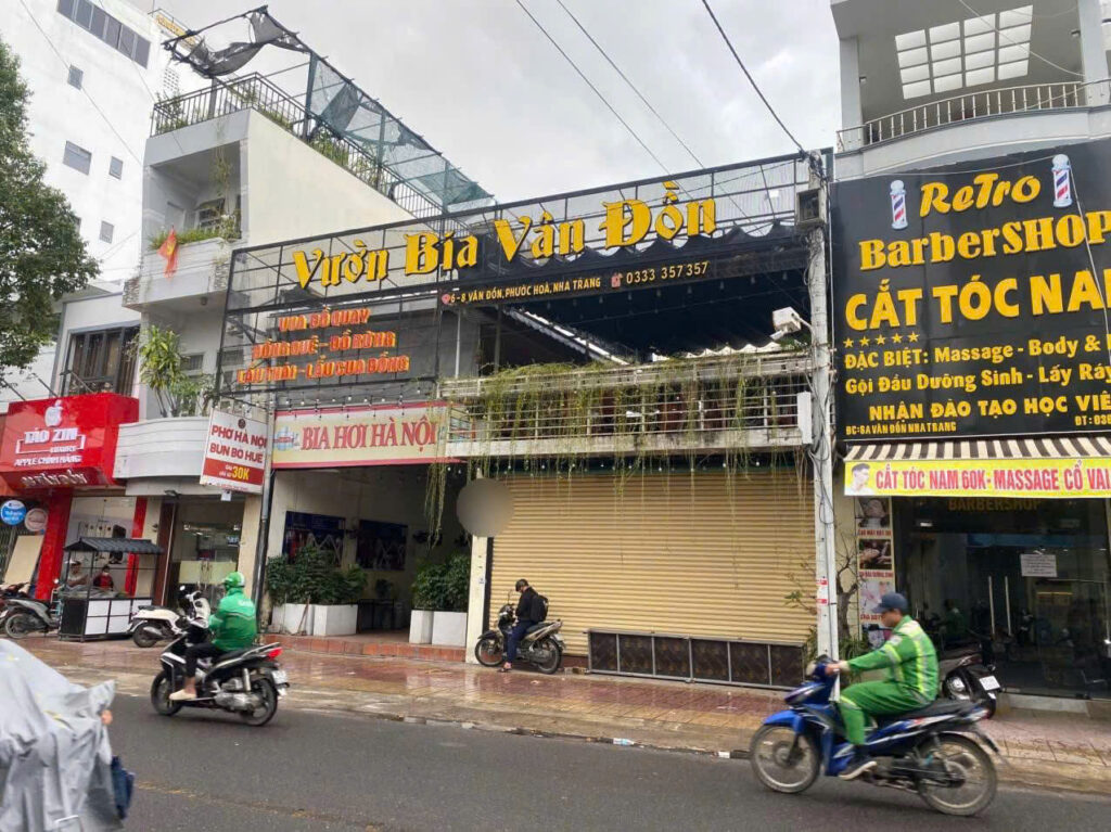 나트랑 대로 상가 임대 ㅣ 레스토랑·카페 가능 . 직원숙소 포함 . 넓은 전용공간