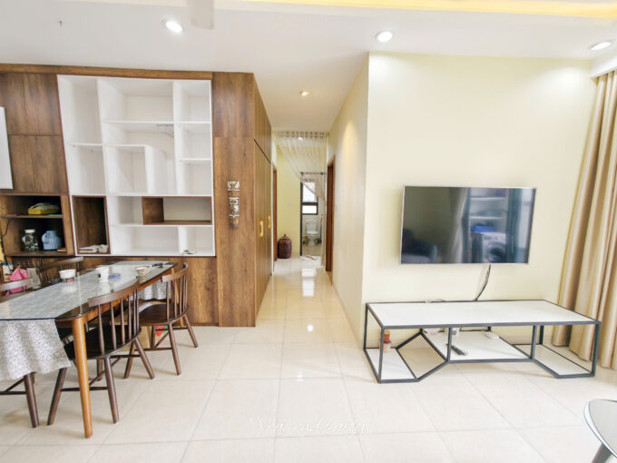 나트랑 아파트 임대 ㅣ 풀옵션 가구 완비 . 발코니 넓고 통풍 좋음 . 인테리어 상태 매우 깔끔