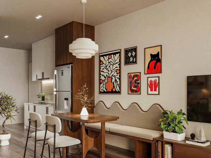 나트랑 마리나 아파트 2룸 임대 ㅣ 오션뷰 . 고급형 인테리어 풀옵션 . 시장 인근 . 시내 중심