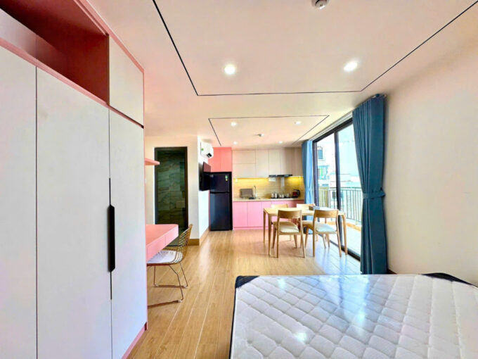 나트랑 스튜디오 임대 | 북부 해변 근처 신축 100%, 풀옵션 원룸